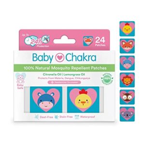 BabyChakra 100 Natural Mosquito Repellent Patches for Rs 135 amazon dealnloot