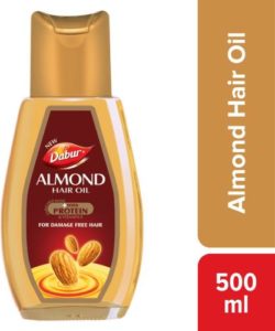 Dabur Almond Hair Oil with Soya Protein Rs 172 flipkart dealnloot