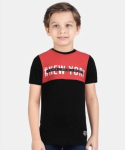 KILLER Boys Colorblock Pure Cotton T Shirt Rs 169 flipkart dealnloot