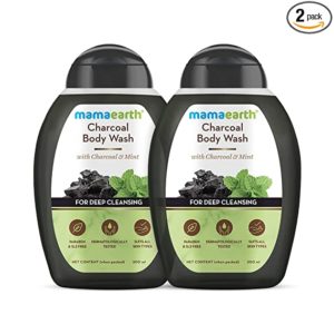 Mamaearth Charcoal Body Wash With Charcoal Mint Rs 295 amazon dealnloot