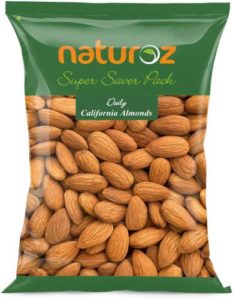 Naturoz Daily California Almonds 1 kg Rs 597 flipkart dealnloot