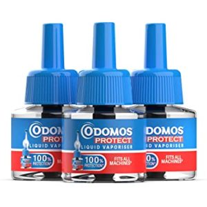 Odomos Protect Mosquito repellent Liquid Vaporiser Refill Rs 129 amazon dealnloot