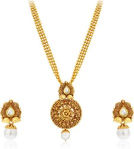 Sukkhi Alloy Jewel Set Gold Rs 59 flipkart dealnloot