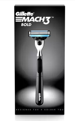 GILLETTE Mach3 Bold 1 Razor + 1 Cartridge