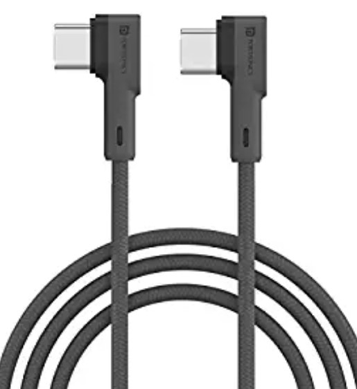 Portronics Konnect L 60W PD Type C to Type C Mobile Charging Cable