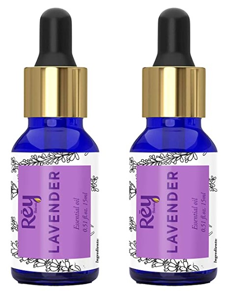 Rey Naturals Lavender Essential Oil 30 ml (15 ml x 2)