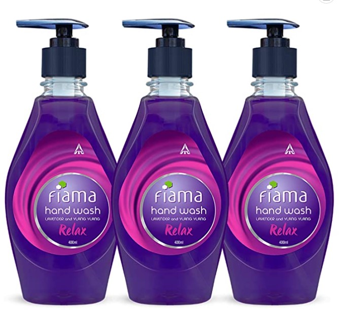 Fiama Relax Moisturising hand wash, Lavender and Ylang Ylang, 400ml (Combo pack of 3)