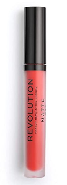 Makeup Revolution Cherry 132 Matte Lip, Red, 3 ml