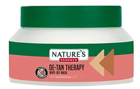 Nature's Essence De-Tan Therapy wipe-off mask, 200 ml, White