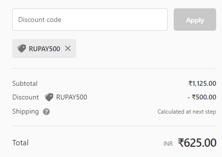 RUPAY500