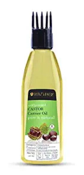 Soulflower Cold-Pressed Castor Oil