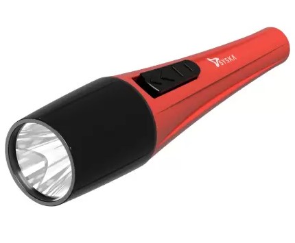 Syska SSK-T052AA-01 Torch  (Red, 18.5 cm)