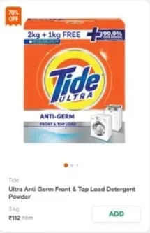 tide 3kg