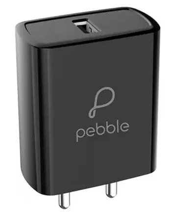 Pebble 18 W 3.1 A Mobile Charger with Detachable Cable