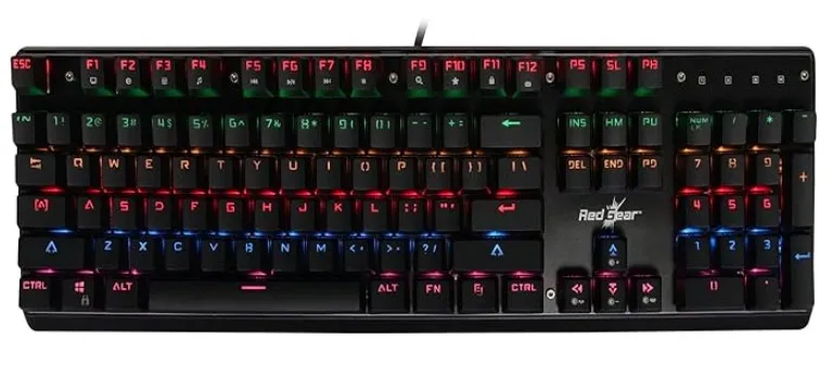 Redgear Invador Mk881 USB Mechanical Gaming Keyboard (Black)