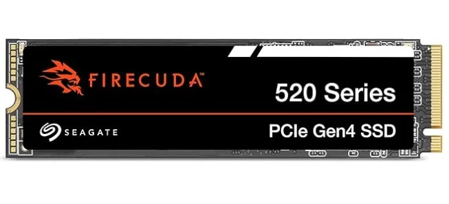 Seagate FireCuda 520 PCIe Gen4 SSD 1TB Internal Solid State Drive