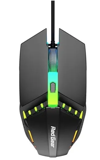 Redgear A 10 Wired Gaming Mouse with RGB LED